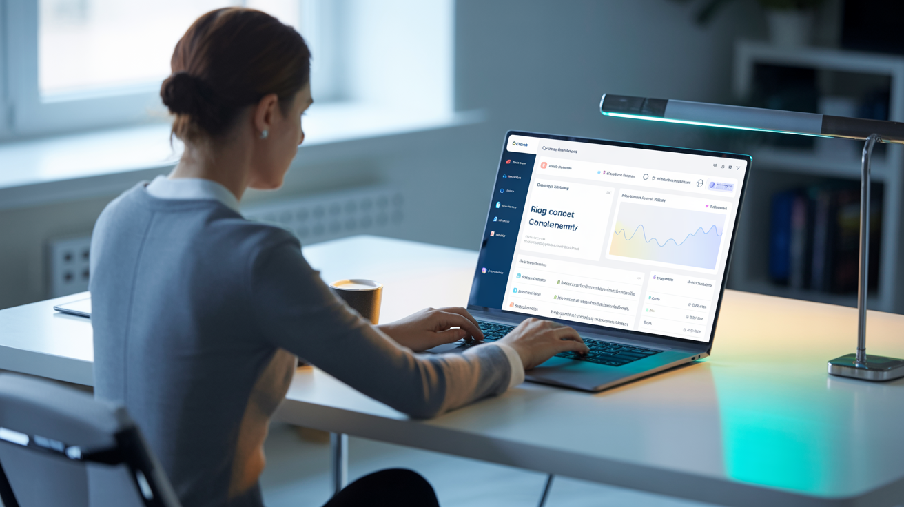 Content writing trends in 2021 with editorial workflow, keyword research, and content planning on laptop